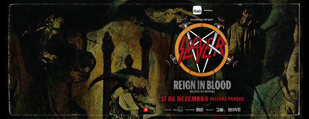 Slayer - Reign in Blood 40th Anniversary 2026